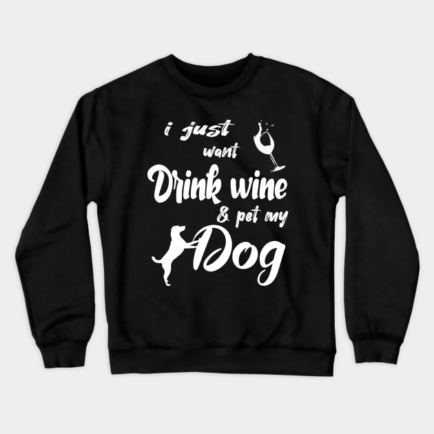 dog Crewneck Sweatshirt by khalid12